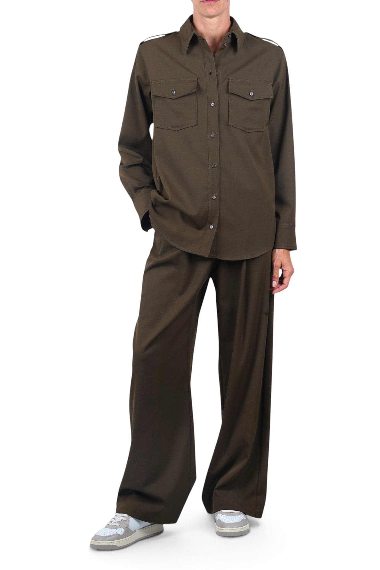 OTTOD'AME Ottod'ame - Camicia - 480354 - Oliva - 2