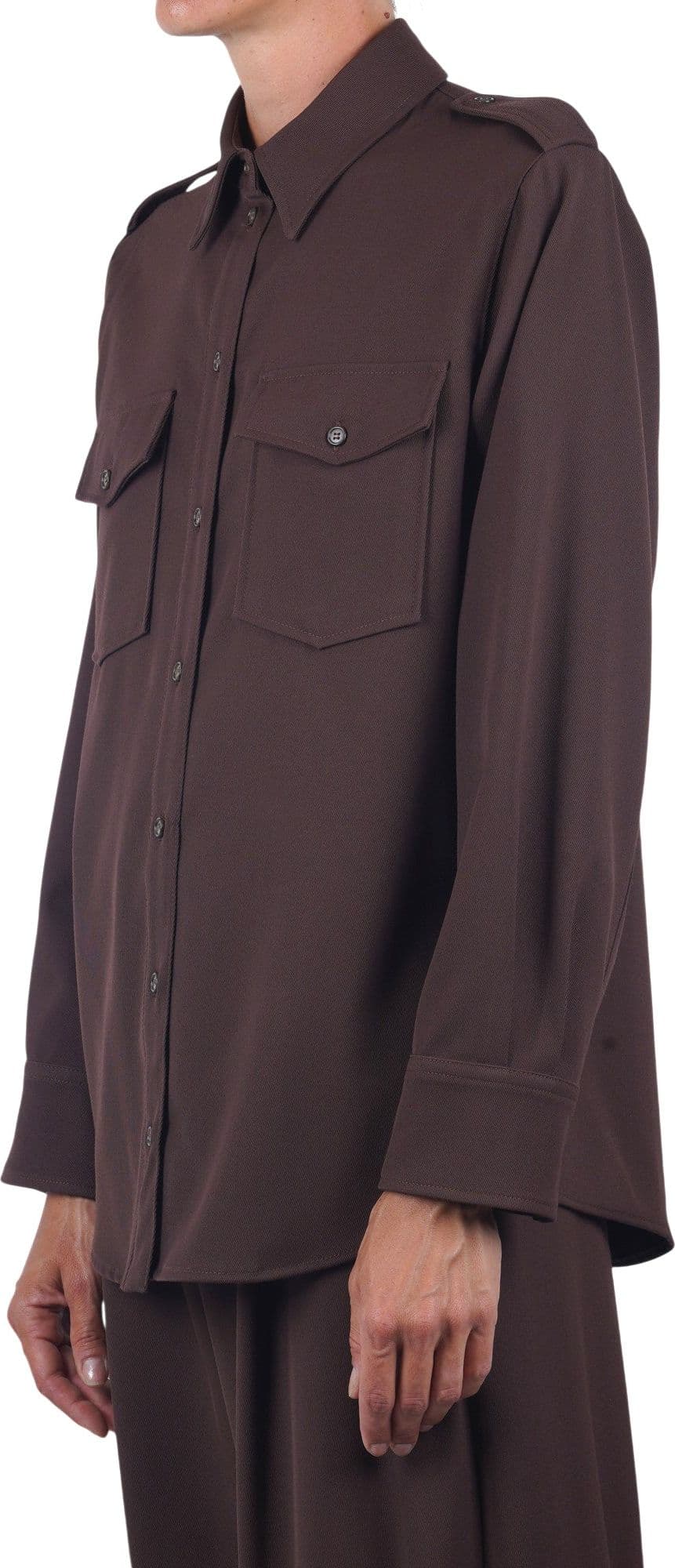 OTTOD'AME Ottod'ame - Camicia - 480354 - Cacao - 4