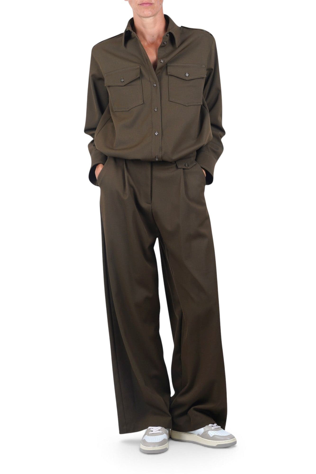 OTTOD'AME Ottod'ame - Pantalone - 480355 - Oliva - 2