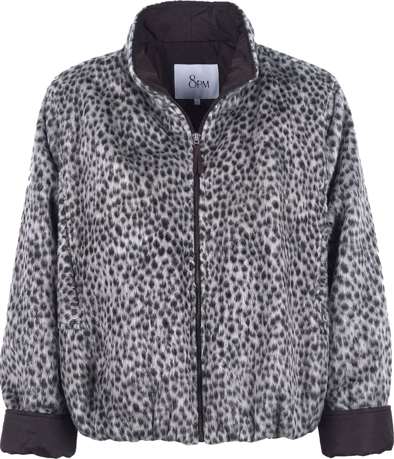 8PM 8pm - Giubbotto - 480415 - Nero/Grigio - 7
