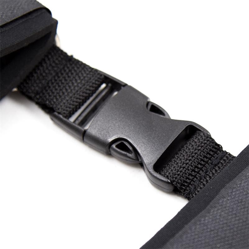 LateToBed BDSM Ankle Cuffs Cavigliere Neoprene Velcro Regolabili Nero - 4