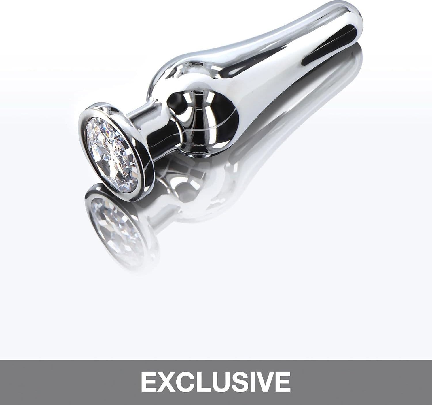 ToyJoy Diamond Bum Bijou Small Plug Anale Alluminio Gioiello 9,2 cm Ø 3 cm - 3