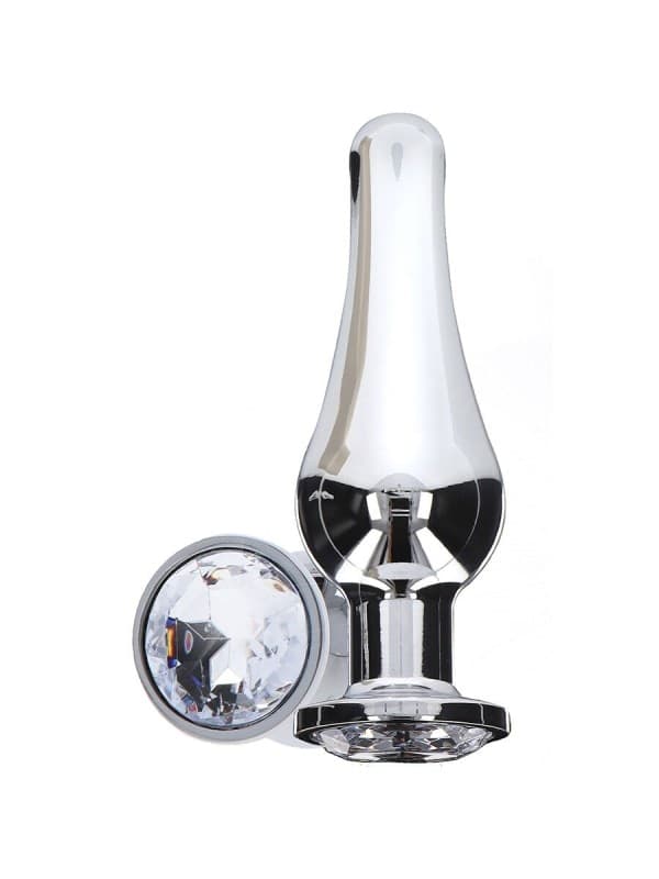ToyJoy Diamond Bum Bijou Large 13 cm Plug Anale Alluminio Gioiello Ø 3 cm - 4