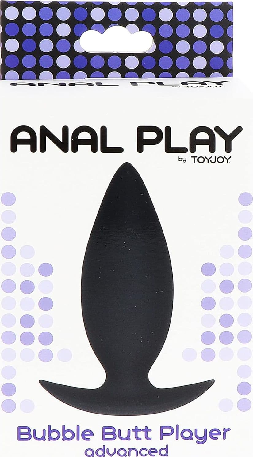 ToyJoy Bubble Butt Player Advanced Plug Anale Silicone Nero 10 cm Ø 3 cm - 4