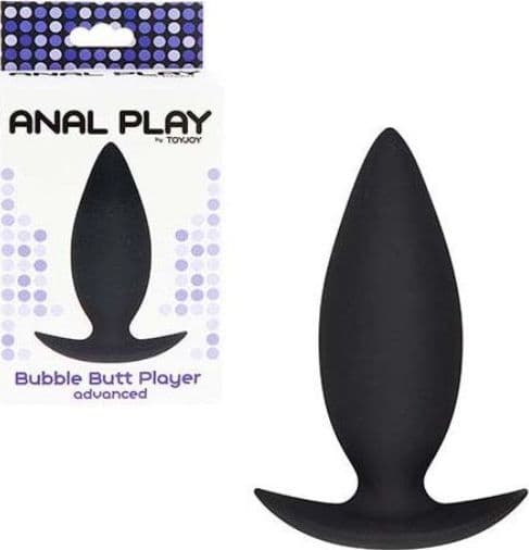 ToyJoy Bubble Butt Player Advanced Plug Anale Silicone Nero 10 cm Ø 3 cm - 6