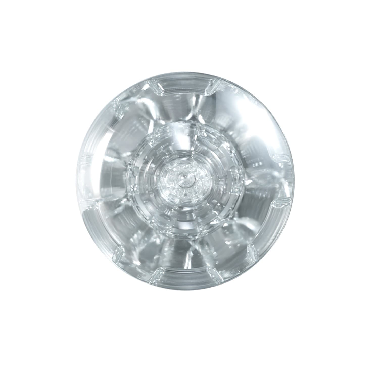 ALIVE Experience Mini Shot Masturbatore Uomo TPE Trasparente Texturizzato 8,5 cm - 2