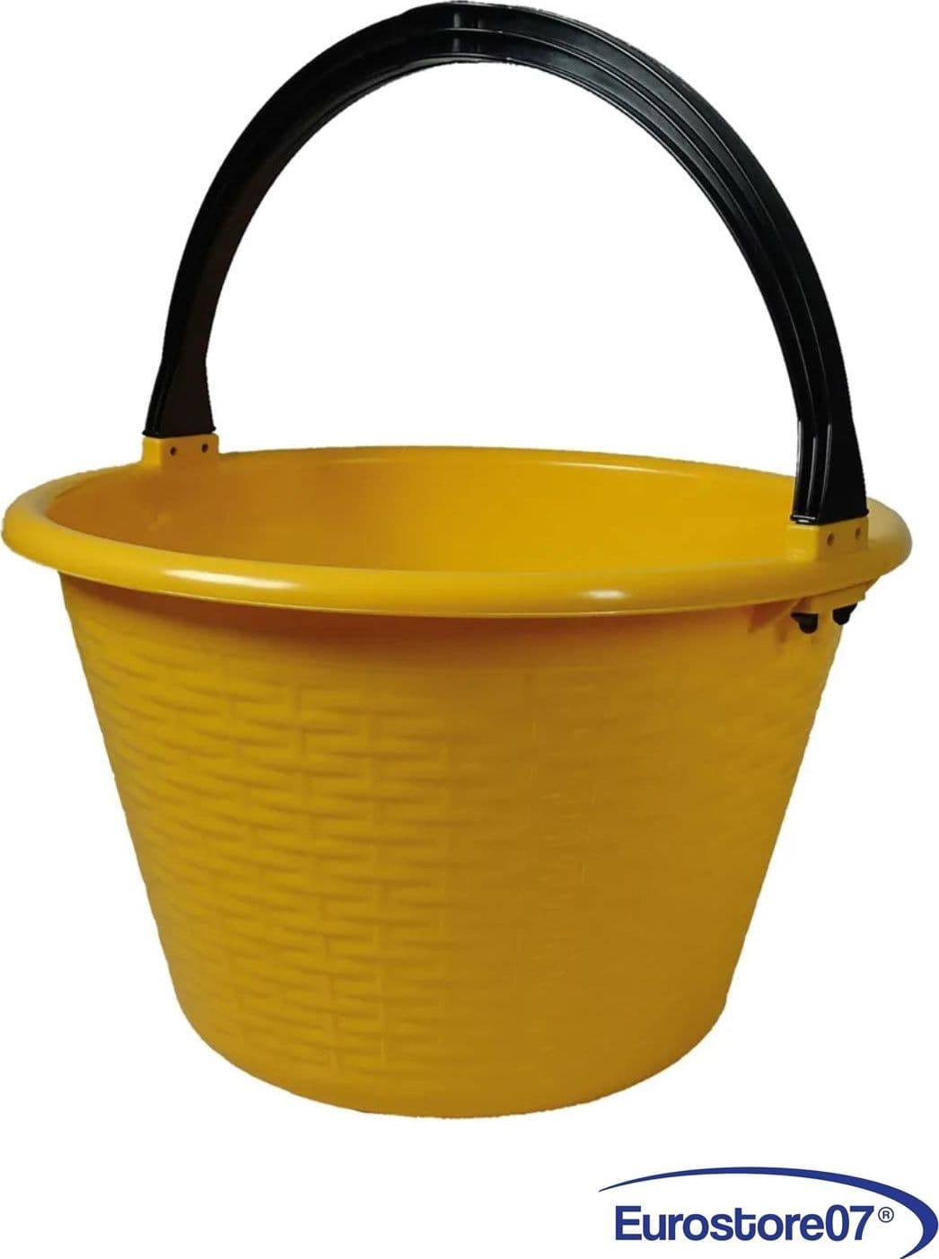 cesto agricolo in polietilene. Con manico fisso    in plastica.  15  lt
