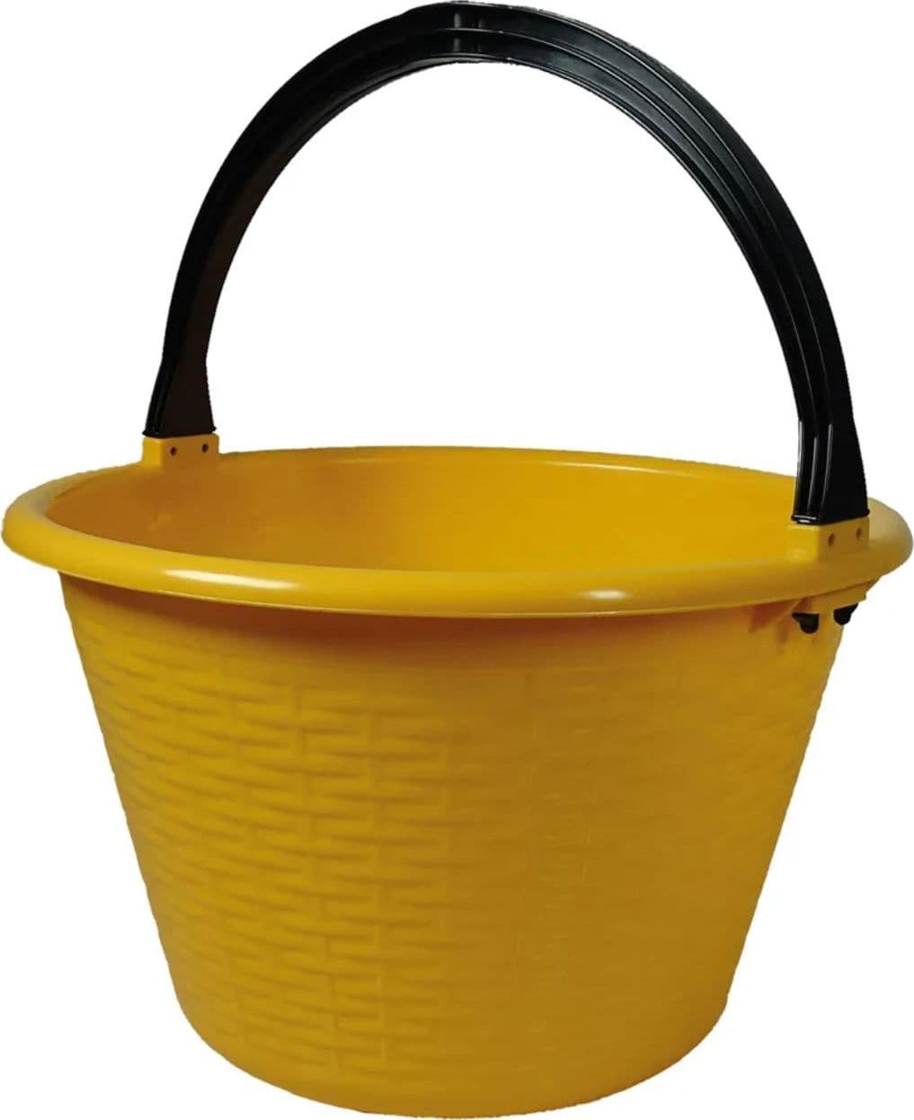 cesto agricolo in polietilene. Con manico fisso    in plastica.  15  lt - 3