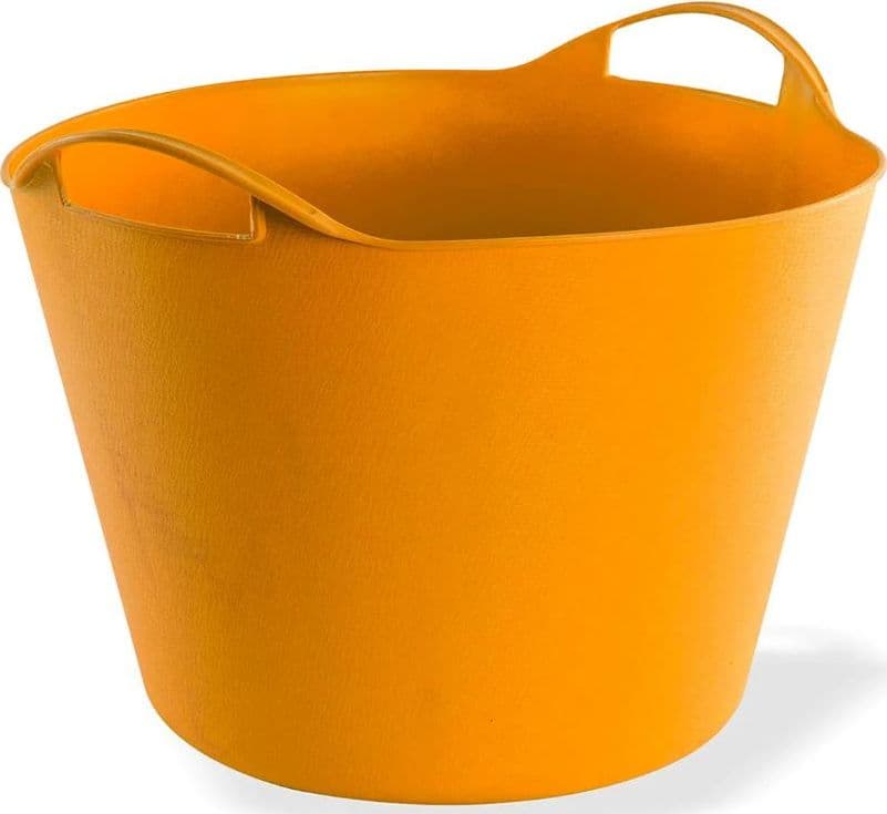 Secchio contenitore multiuso 'flex-bag' flessibile    Ø 46 cm - 43 lt arancio - 4