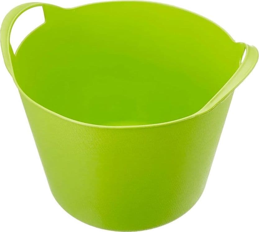 Secchio contenitore multiuso 'flex-bag' flessibile  ø 32 cm - 15 lt verde - 3