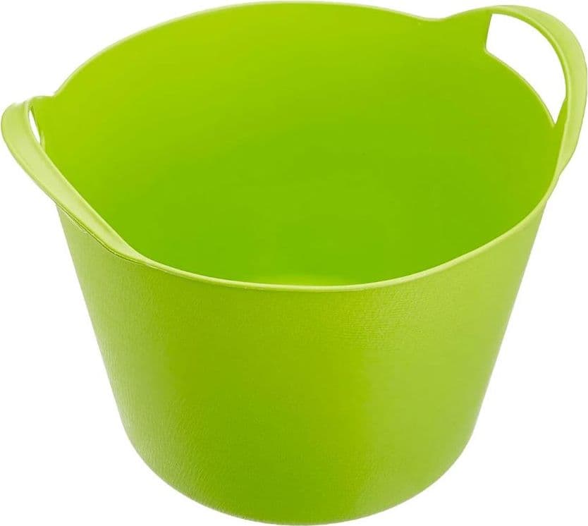 Secchio contenitore multiuso 'flex-bag' flessibile  ø 32 cm - 15 lt verde - 4