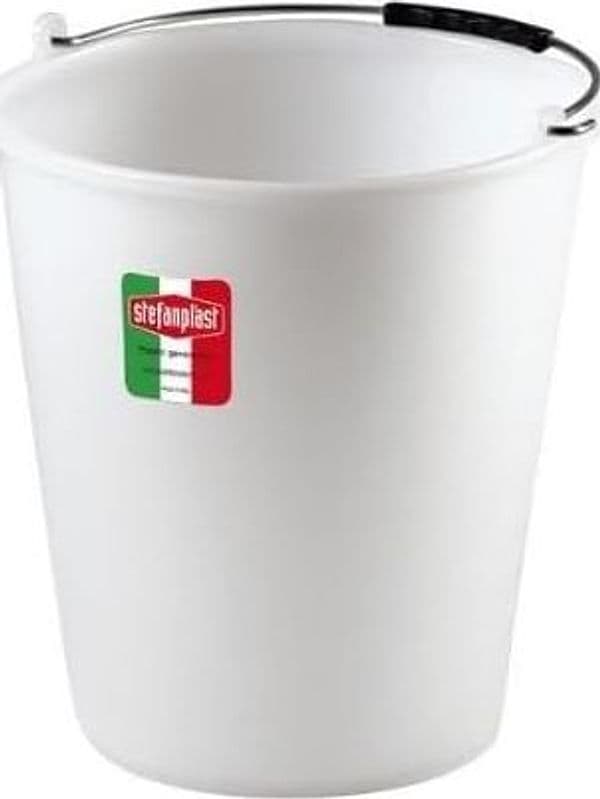 Secchio in plastica no becco manico in metallo lt. 18 tacche interne ogni litro - 2