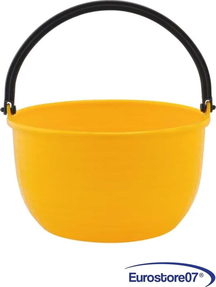 cesto agricolo in polietilene. Con manico oscillante in plastica. 16 lt
