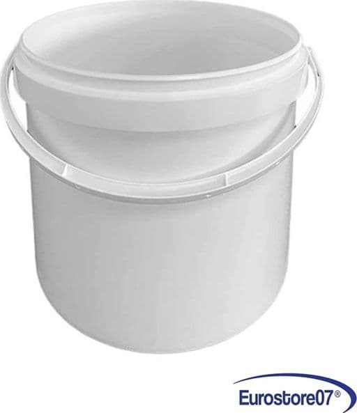 Secchio plastico tronco conico Lt. 14 - Ø 27 x h.29 cm  idoneo per alimenti.