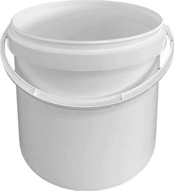 Secchio plastico tronco conico Lt. 14 - Ø 27 x h.29 cm  idoneo per alimenti. - 4
