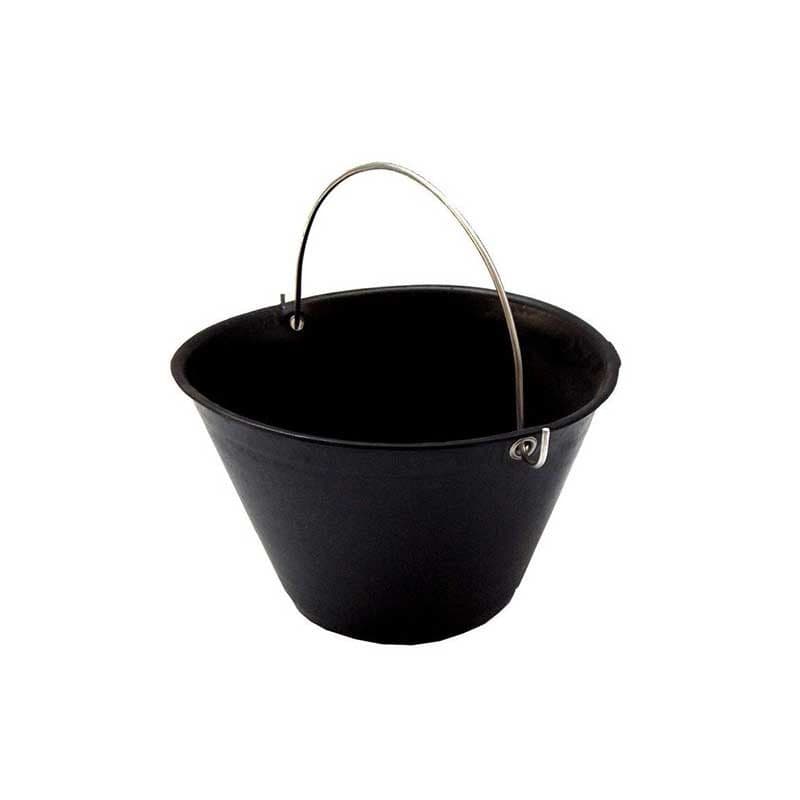 Secchio rettangolare 'squizzo'   lt. 15 - cm 44 x 26 x 22 privo di angoli vivi. - 3