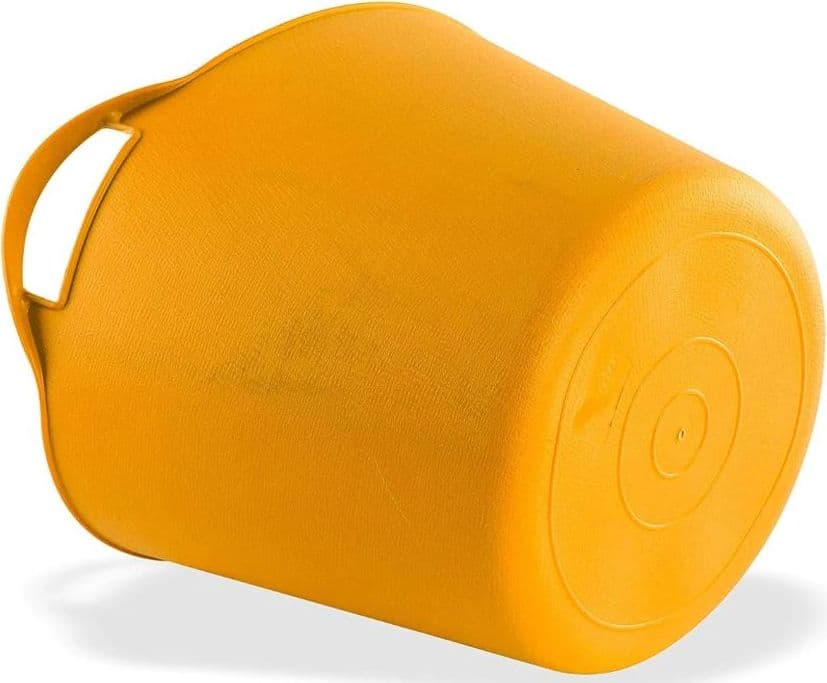 Secchio contenitore multiuso 'flex-bag' flessibile   Ø 32 cm - 15 lt arancio - 3