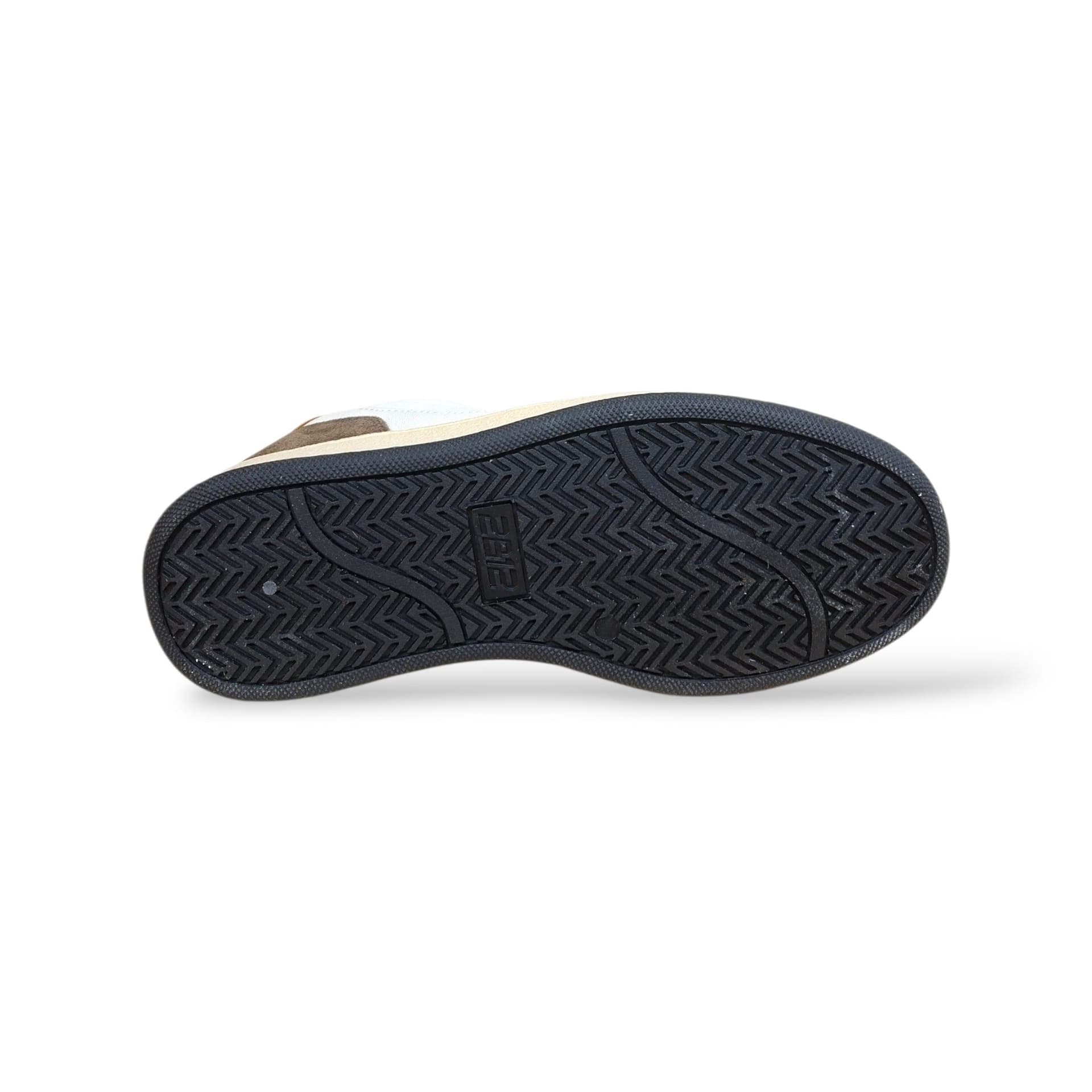 2B12 Play Junior Sneakers Bambini Ragazzi Marrone Arancione Nero Bianco | Taglia 35-39 | Pelle Suede Lacci | Scarpetteria Gica - 5