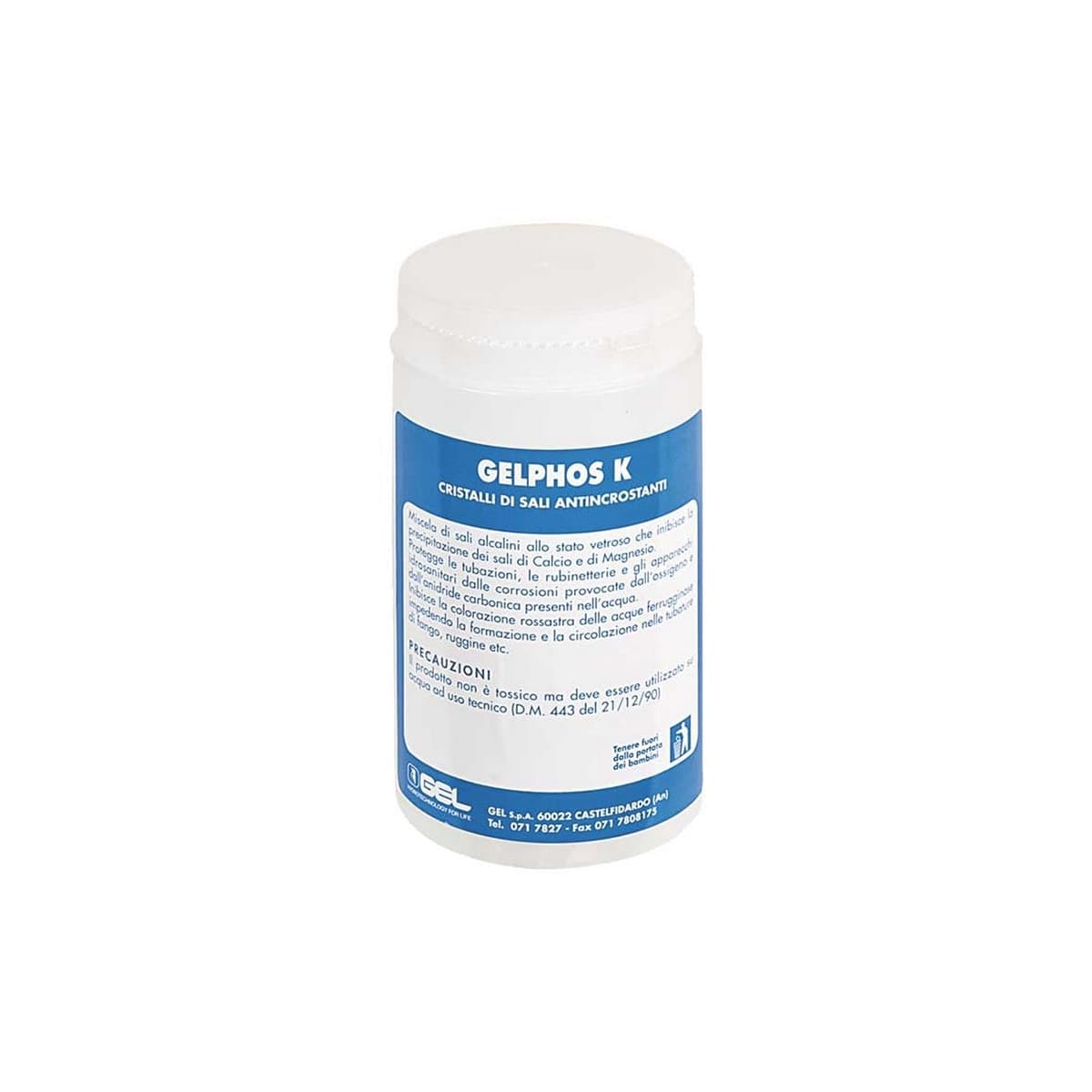 ANTINCROSTANTE E ANTICORROSIVO GELPHOS K- 1,5 kg- GEL- pezzi 1 - 2