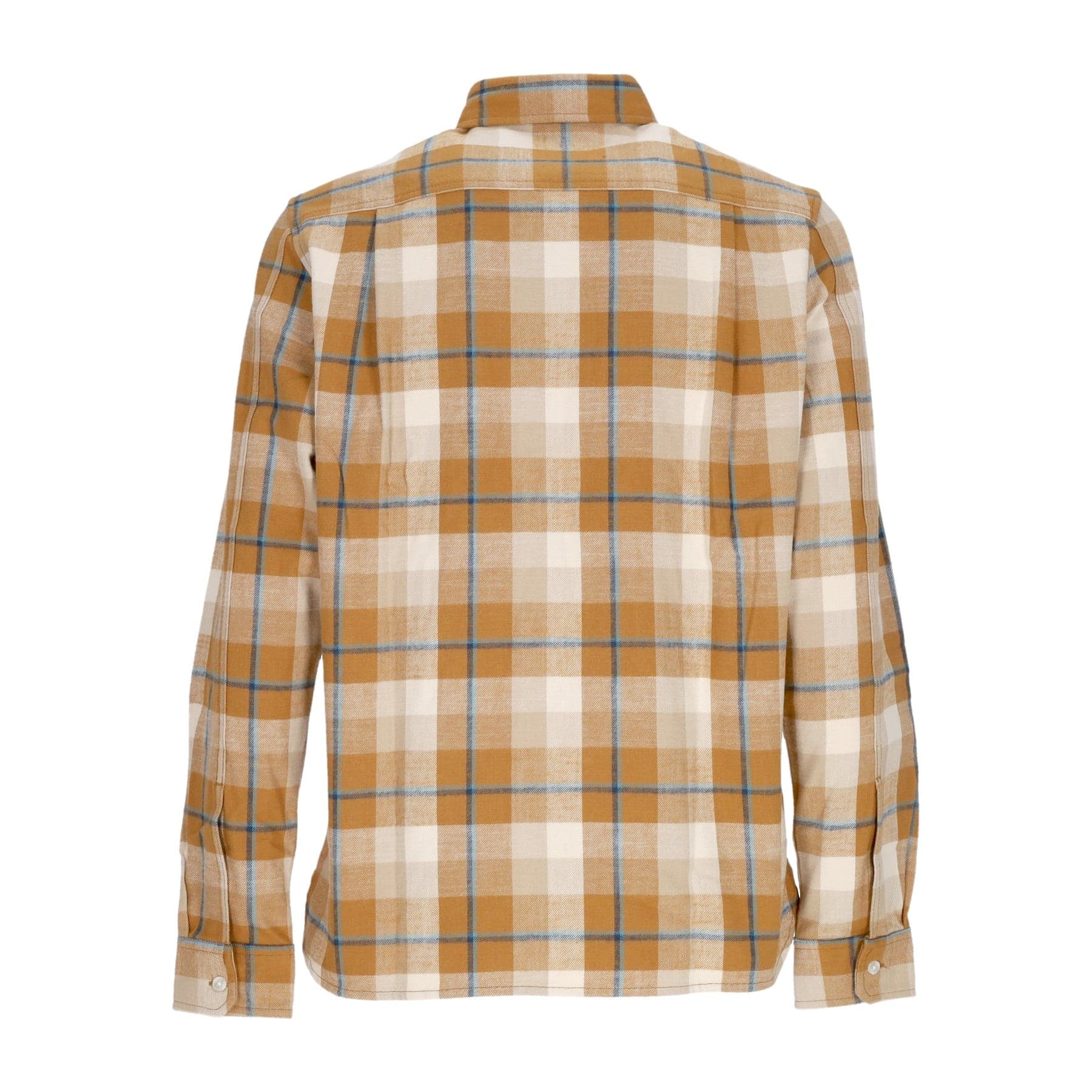 TIMBERLAND Camicia Manica Lunga Uomo Work Hvy Flannel Shirt Wheat Boot - 2