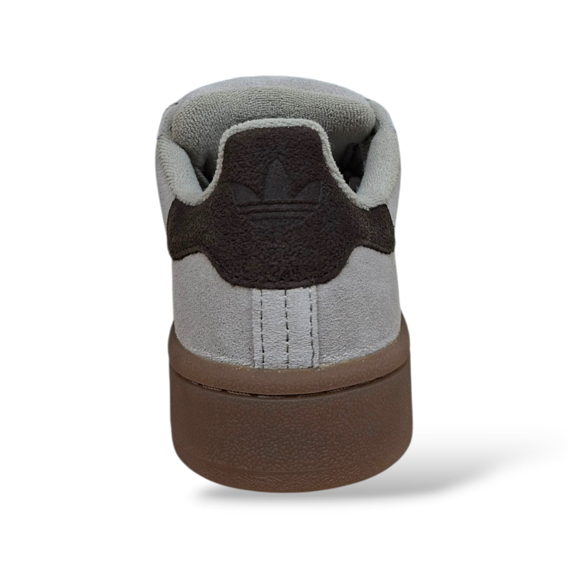 Adidas Campus Originals Sneakers Bambini Ragazzi Grigio Marrone Camel | Taglia 28-38 | Suede Lacci | Scarpetteria Gica - 3