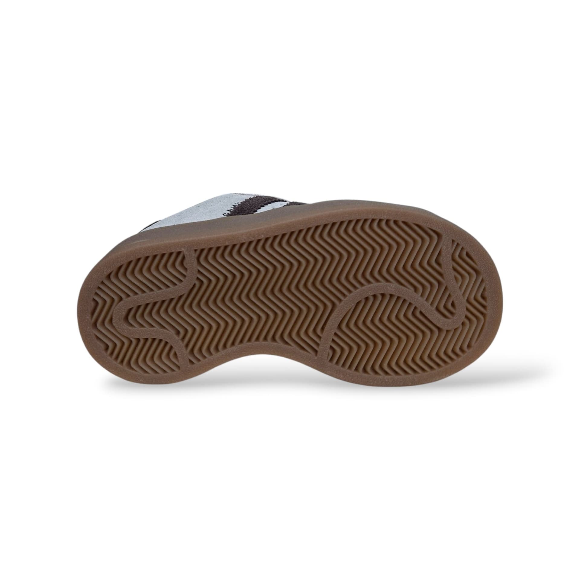 Adidas Campus Originals Sneakers Bambini Ragazzi Grigio Marrone Camel | Taglia 28-38 | Suede Lacci | Scarpetteria Gica - 10