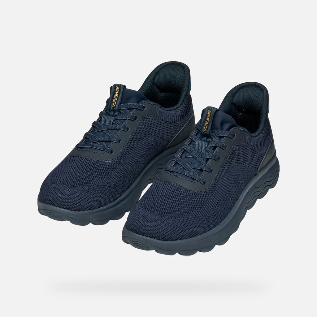 Geox sneaker uomo black Spherica Plus U55MPA 06KEK C4064 - 7
