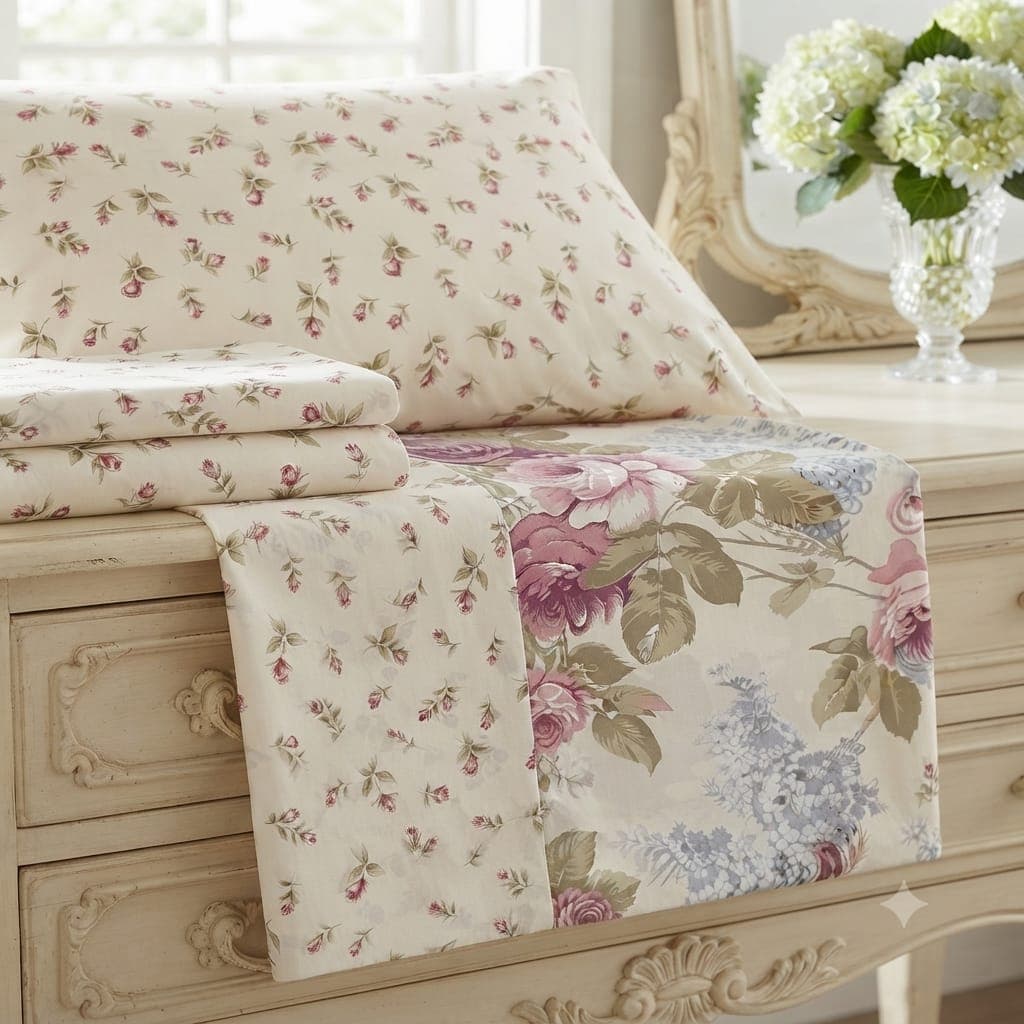 Completo Lenzuola Matrimoniale Tessitura Randi Atelier 36 Percalle di Cotone - 3