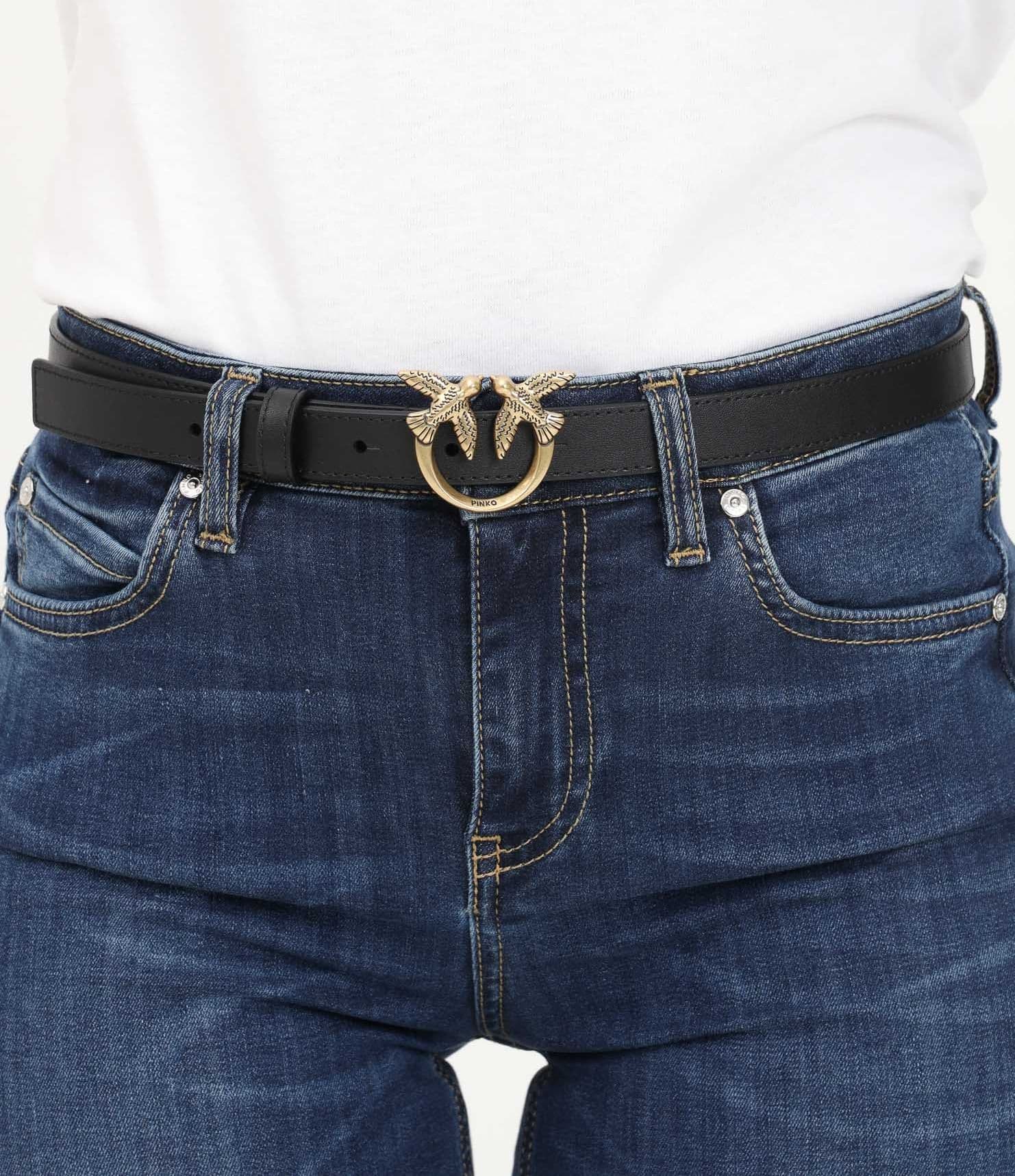 Pinko  Cinture Nero gold - 6