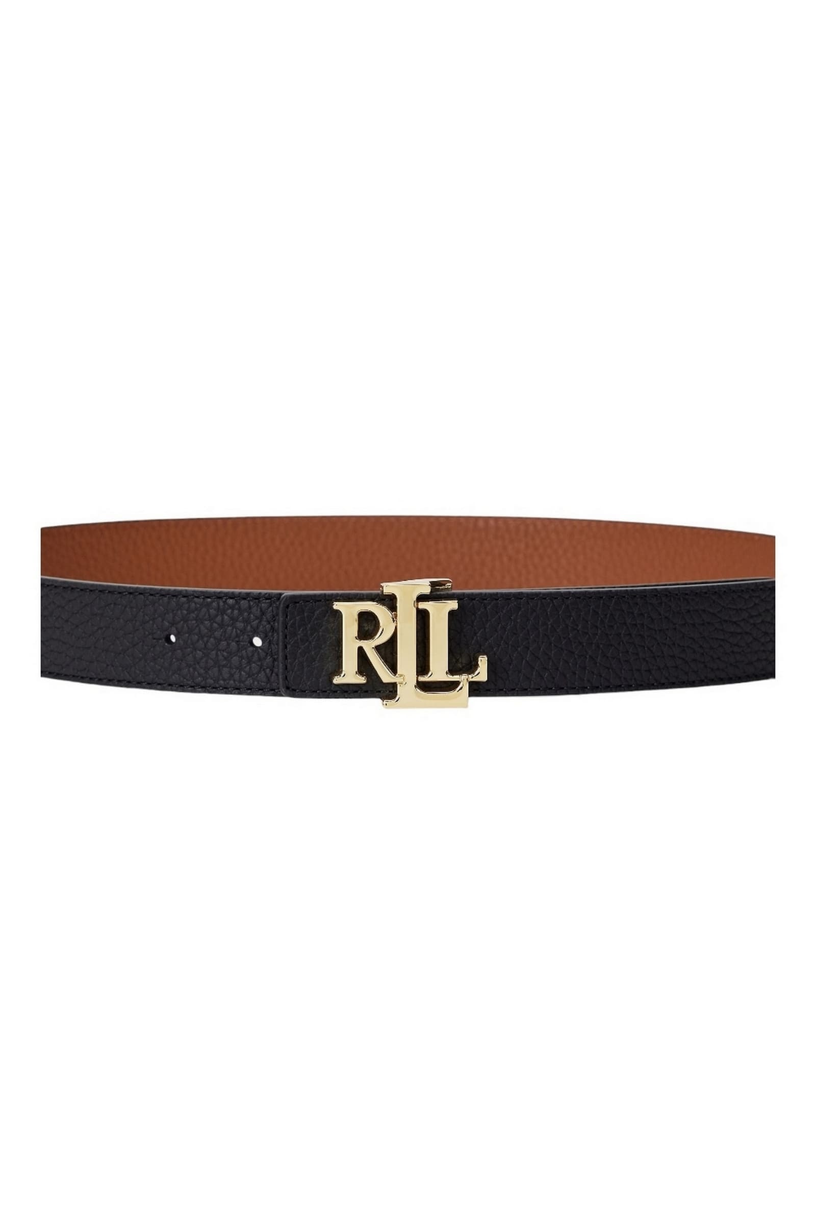 Ralph Lauren  Cinture Black tan - 4