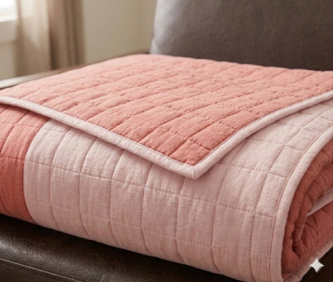 Trapuntino Matrimoniale Remant Taylor Double Face in Cotone 250x250 cm - 2