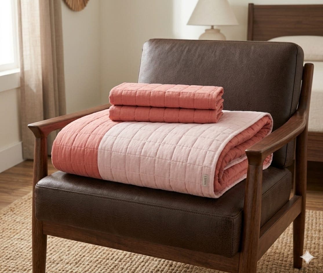 Trapuntino Matrimoniale Remant Taylor Double Face in Cotone 250x250 cm - 3