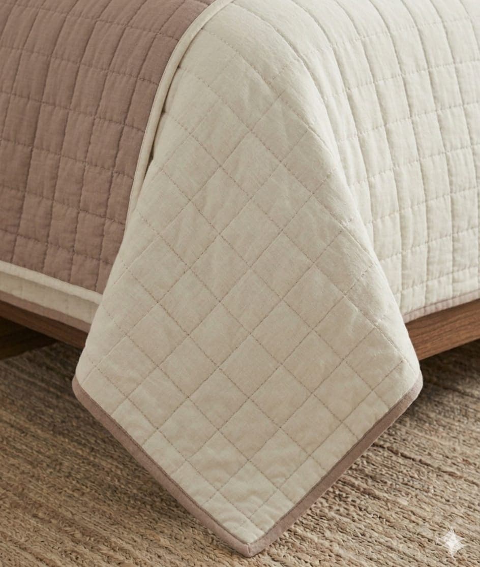 Trapuntino Matrimoniale Remant Taylor Double Face in Cotone 250x250 cm - 6