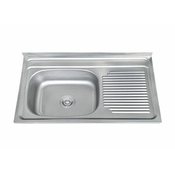 C LAVELLO APPOGGIO  80X50 VASCA SX C/GOCCIOLATOIO DX- C LINE DESIGN- 1,0 pz - 2