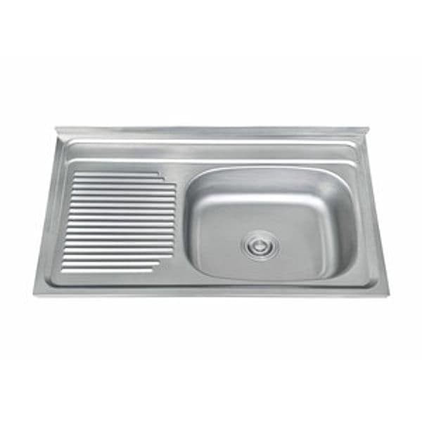 C LAVELLO APPOGGIO  80X50 VASCA DX C/GOCCIOLATOIO SX- C LINE DESIGN- 1,0 pz - 2