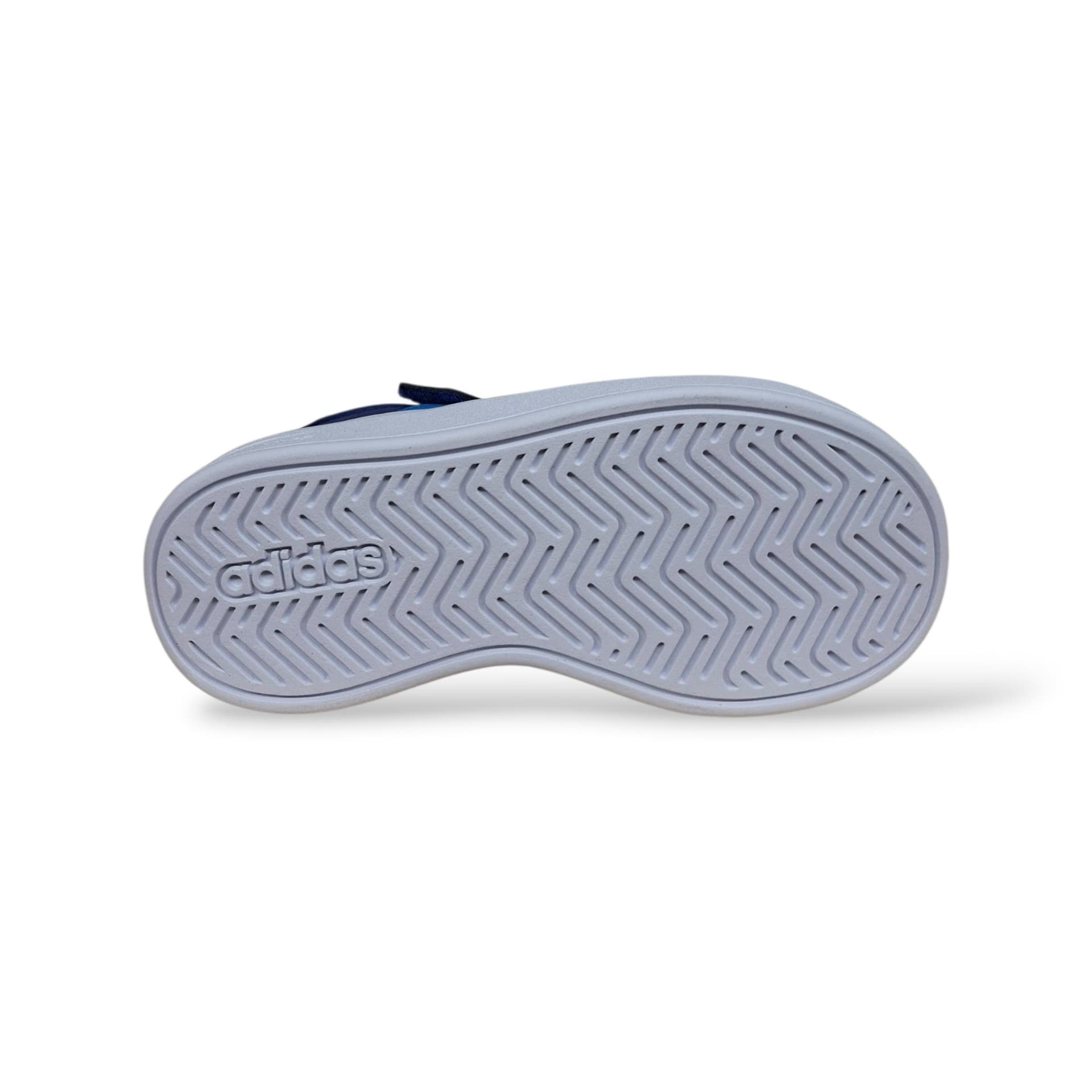 Adidas Grand Court Sneakers Bambini Ragazzi Blue Azzurro | Taglia 28 | Lacci Elastici e Velcro | Scarpetteria Gica - 5