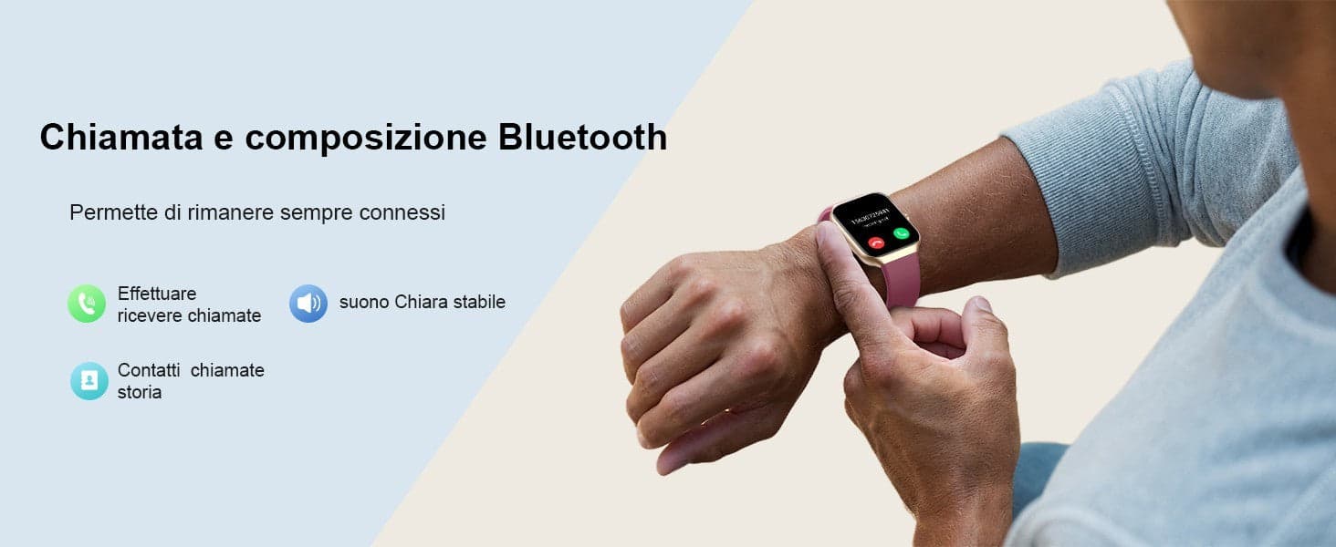 HOIFA P98 Smartwatch Uomo Donna 1,96" Chiamate SpO2 Cardio Sonno 113+ Sport IP68 - 15