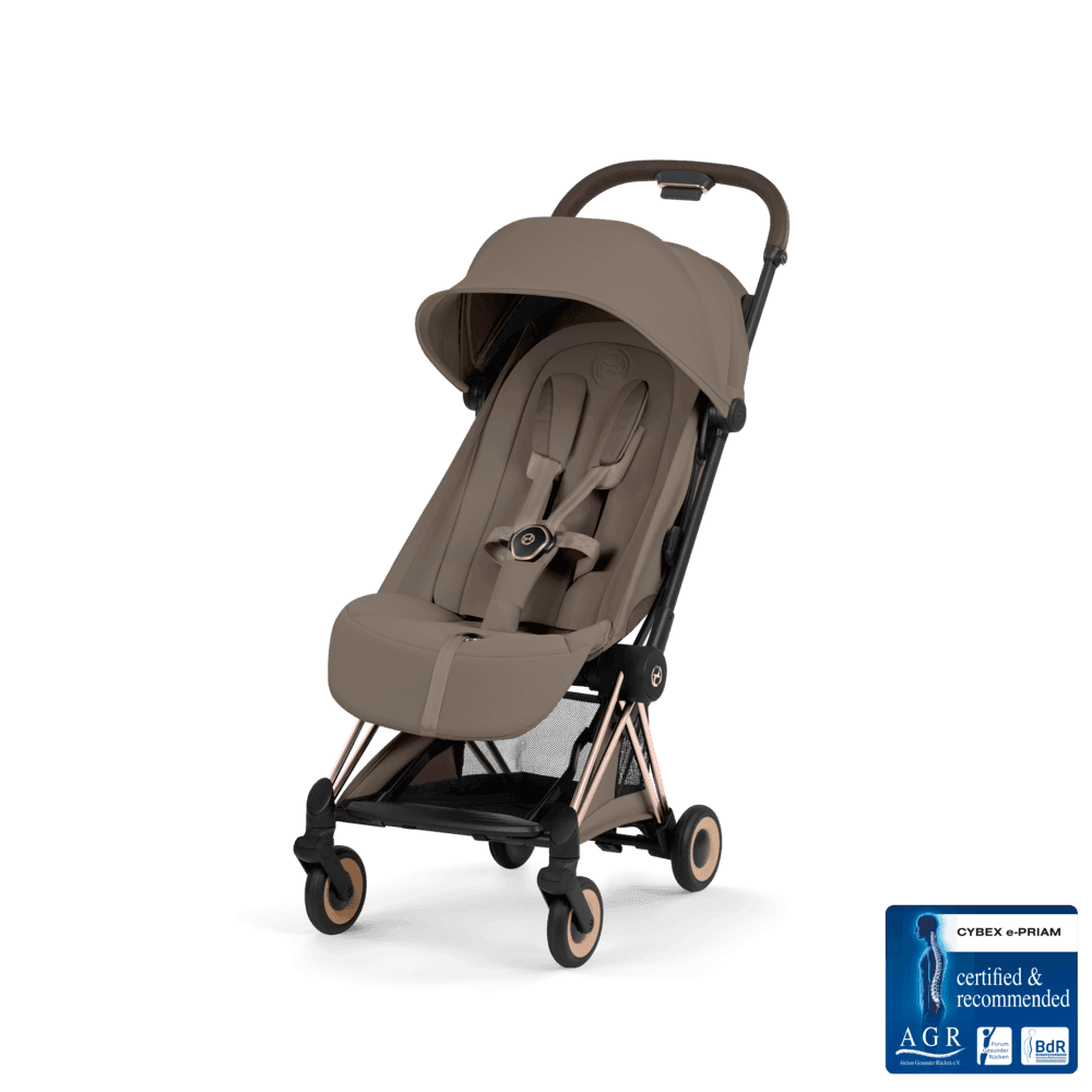 Passeggino Cybex Platinum Style Coya-Coconut Brown-Rosegold - 7