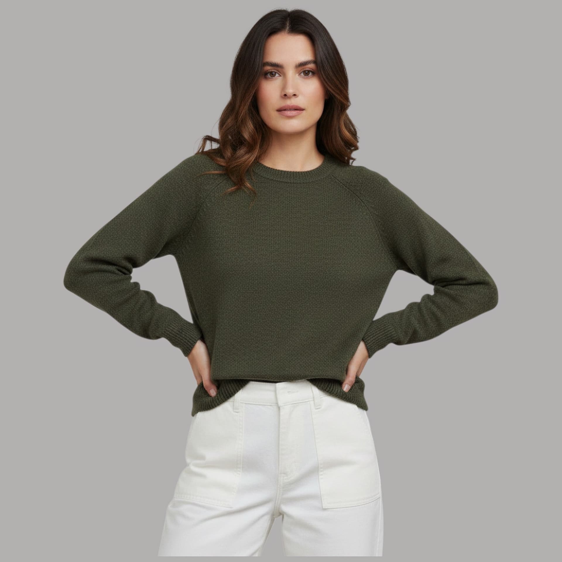 Pullover Vero Moda Doffy con collo paricollo e maniche lunghe regular fit - 11