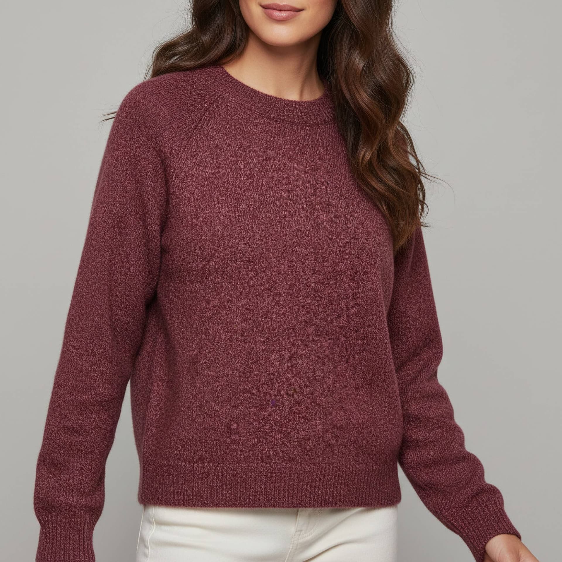 Pullover Vero Moda Doffy con collo paricollo e maniche lunghe regular fit - 15