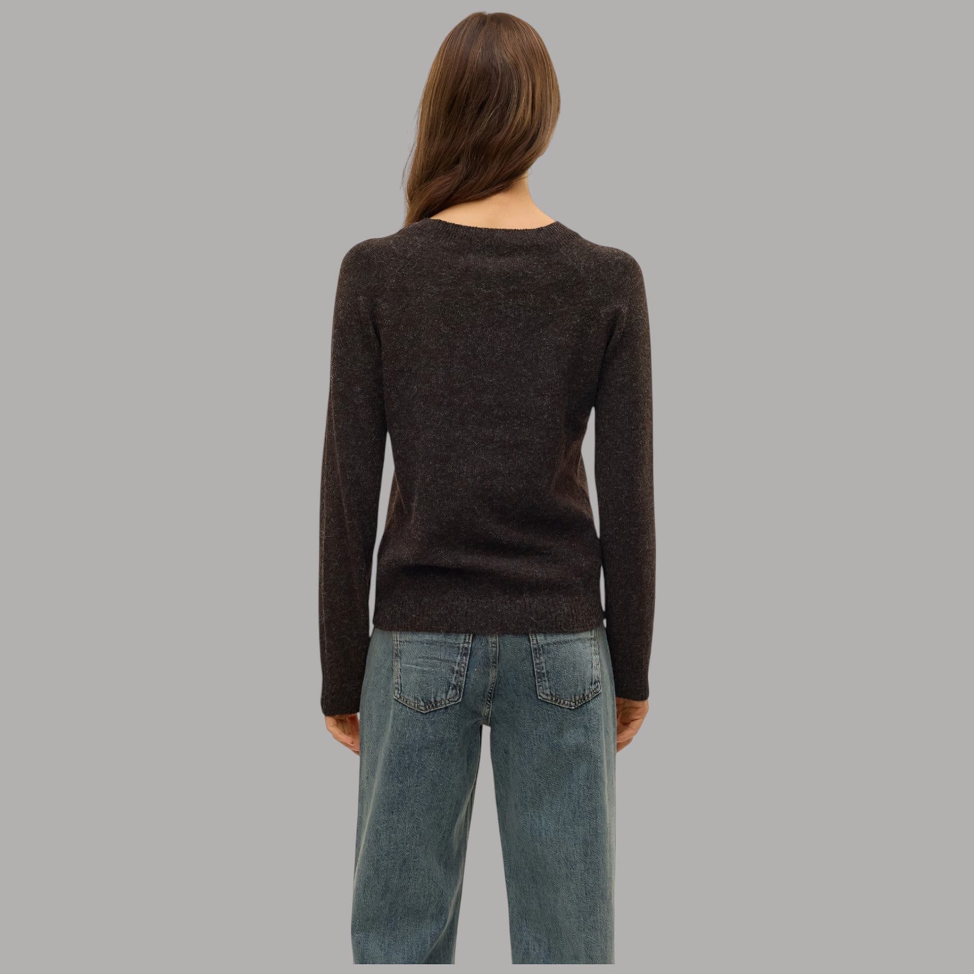 Pullover Vero Moda Doffy con collo paricollo e maniche lunghe regular fit - 8