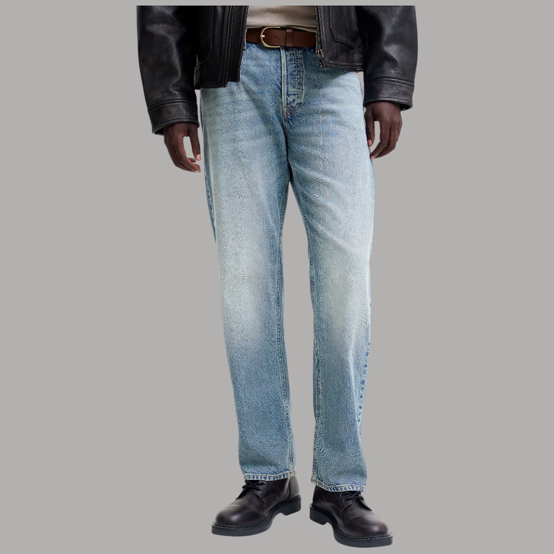 Jeans uomo Jack & Jones Chris SQ 733 relaxed fit silhouette comoda - 2