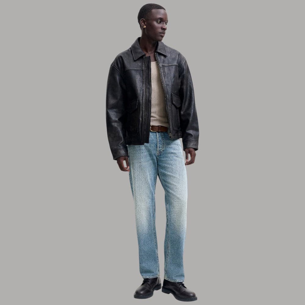Jeans uomo Jack & Jones Chris SQ 733 relaxed fit silhouette comoda - 3