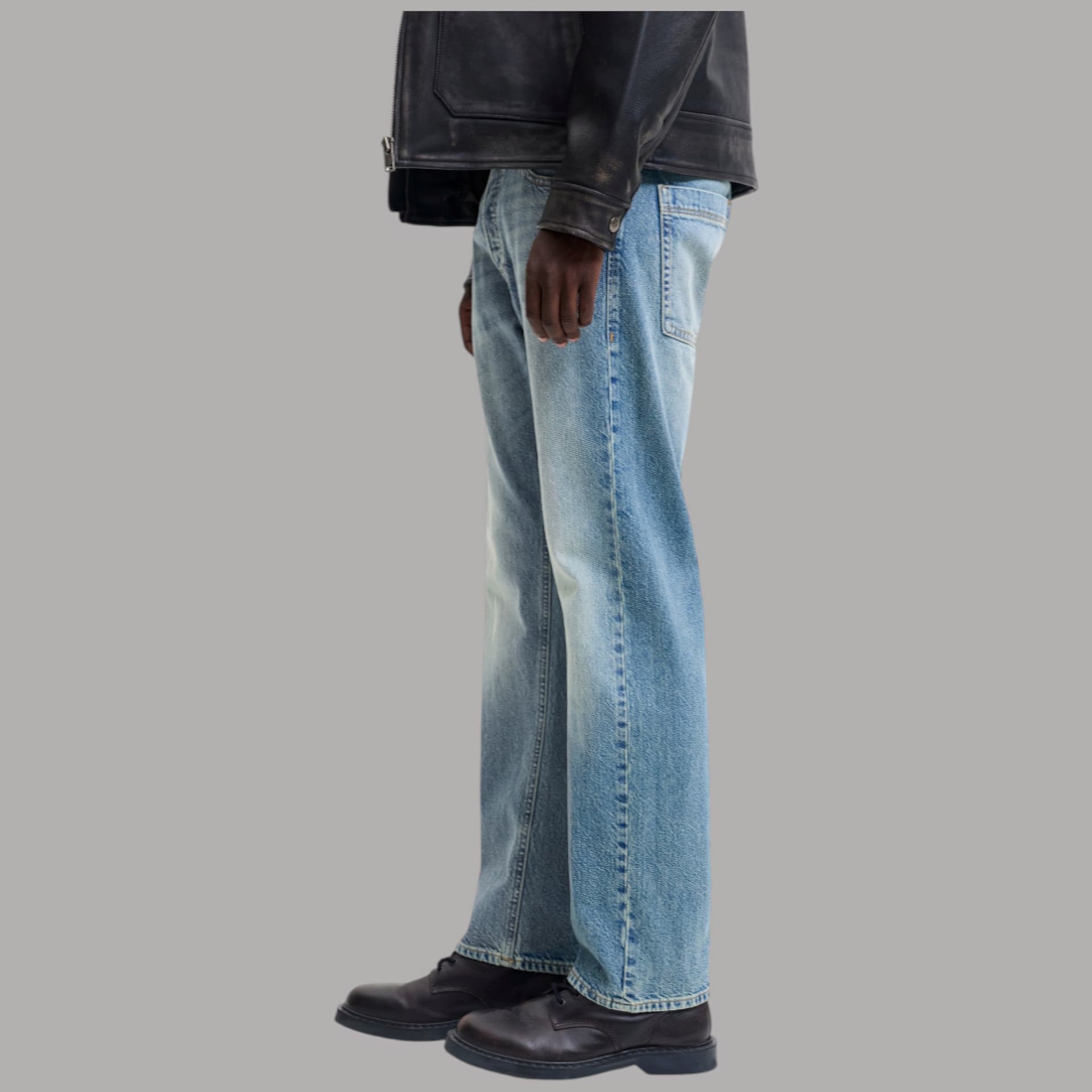 Jeans uomo Jack & Jones Chris SQ 733 relaxed fit silhouette comoda - 4