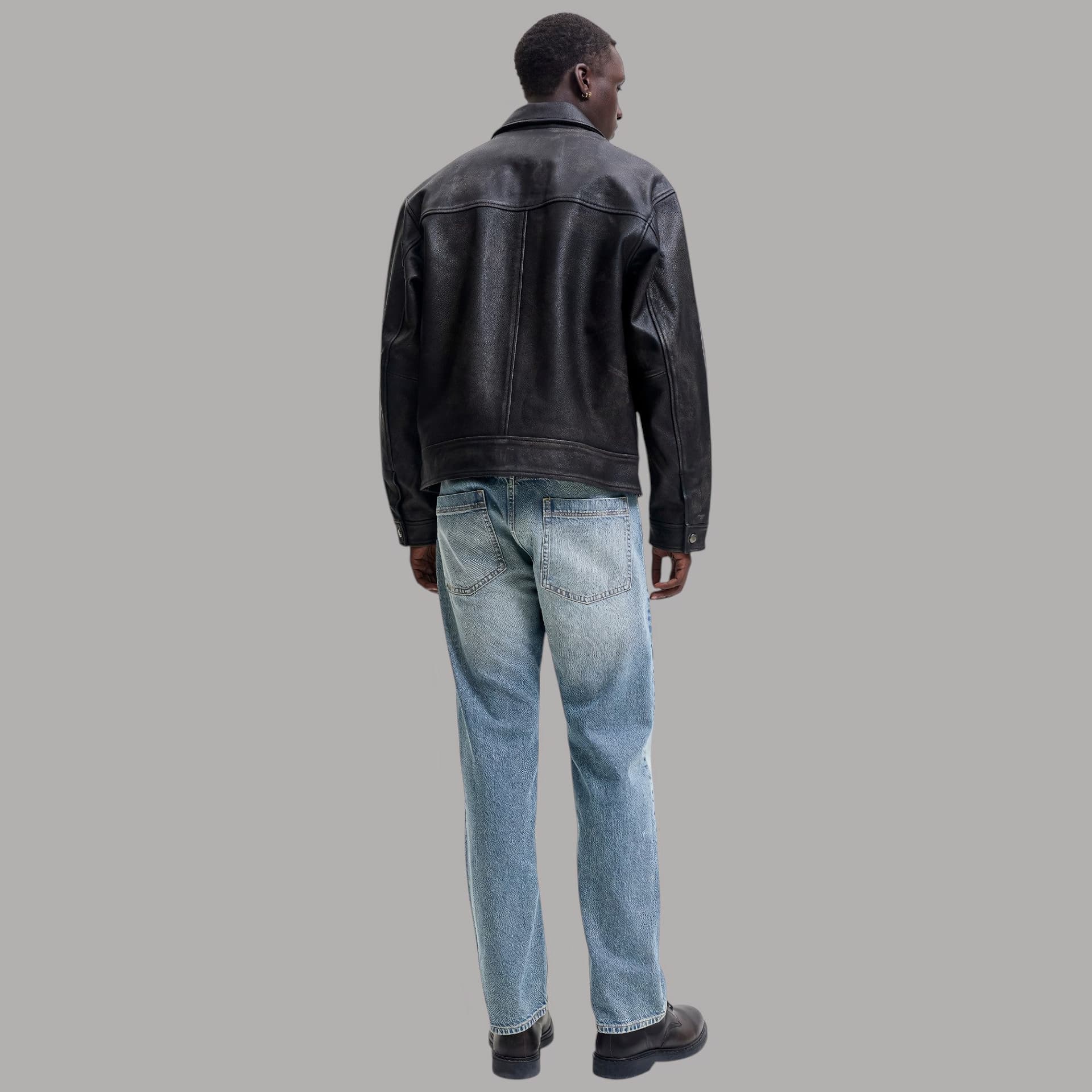 Jeans uomo Jack & Jones Chris SQ 733 relaxed fit silhouette comoda - 6