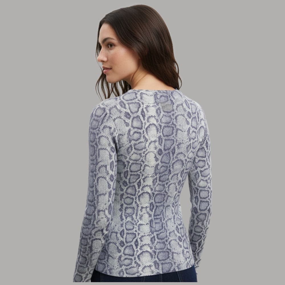 T-shirt manica lunga Liu Jo feat Elodie con stampa all over e strass - 3