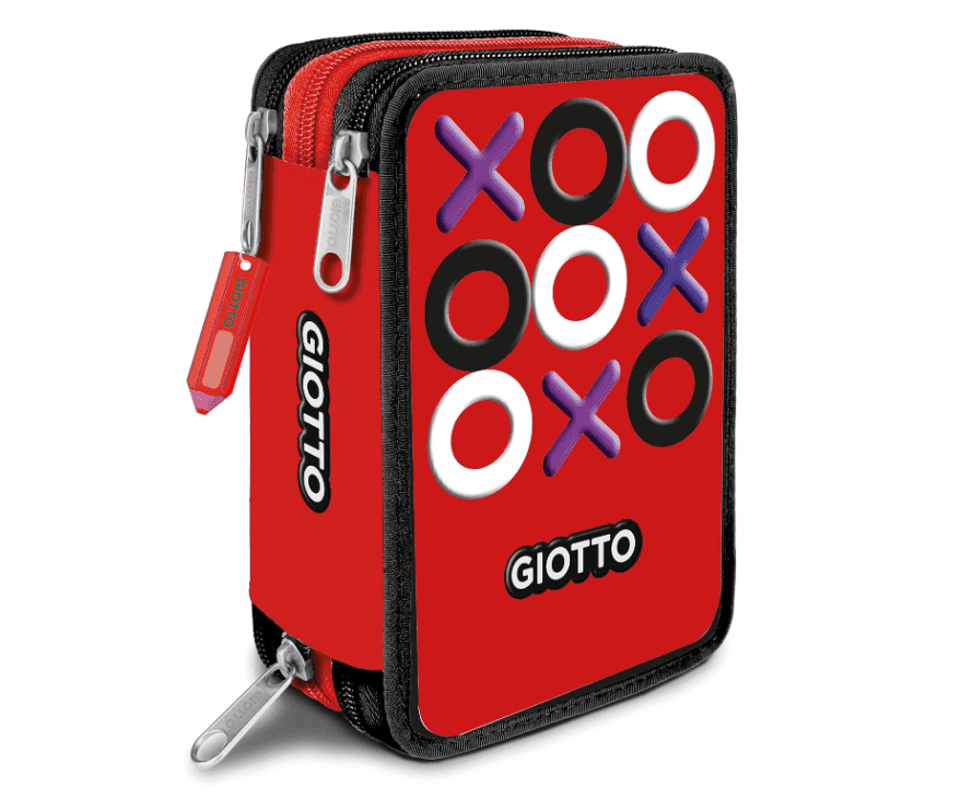 Giotto - Astuccio 3 Zip Giotto Premium Supermina Rosso (F963000) - 4