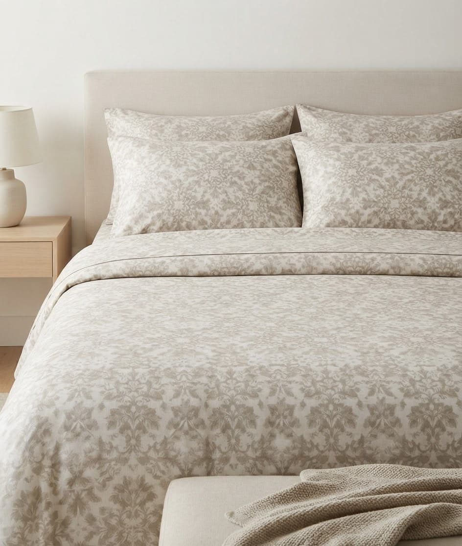 Completo Lenzuola Matrimoniale Tessier Varianti Assortite in Cotone - 11