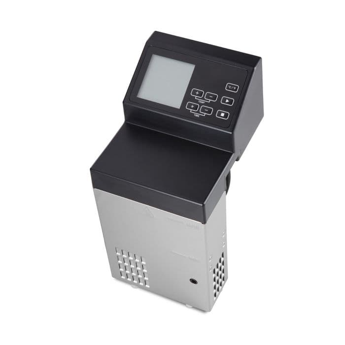 Maxima Universal Pro 09500600 Circolatore Sous Vide Professionale da 1500 W per Contenitori fino a 30 L, Pompa da 8 L/min, Temperatura Massima 99 °C con Precisione 0,1 °C, Display LCD Touch, Protezione Termica, EAN 8719632121589 - 3