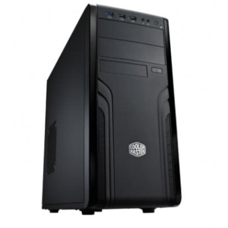 Cooler-Master "Case CM FORCE 500- USB3- 2x5.25""- 8x3.5""HDD" | Dimensioni 55.00 × 28.00 × 55.00 cm | Case ATX e Micro ATX nero, modello FOR-500-KKN1, 190x426x491,5 mm, peso netto 5,23 kg, USB 3.0 e USB 2.0, vani 5,25/3,5/2,5 pollici - 2